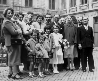 05 Mariage des parents - Photo de famille