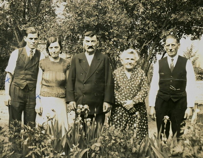 02 Grand-parents, oncle &amp; tante Famille Potier Reims A